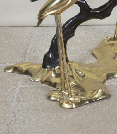 Mid Century Belgian Crane Table by Willy Daro