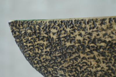 Mid Century Birch Bark Studio Pottery Planter 1950s