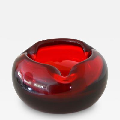 Mid Century Blown Glass Bowl