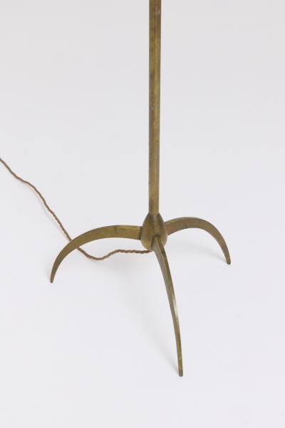 Mid Century Brass Floor Lamp