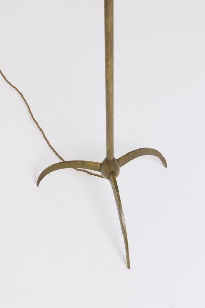 Mid Century Brass Floor Lamp