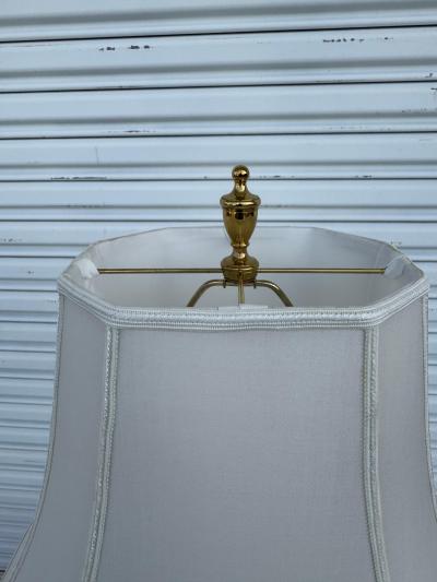 Mid Century Brass Table Lamp