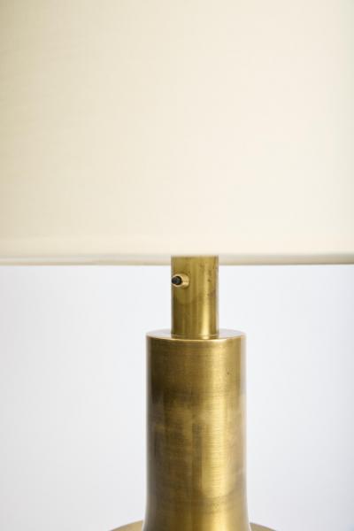 Mid Century Brass Table Lamp
