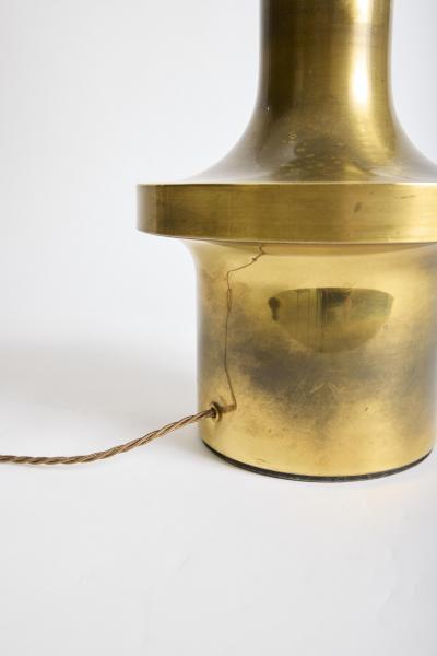 Mid Century Brass Table Lamp
