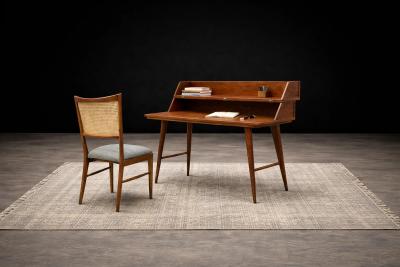 Mid Century Brazilian Modern Rosewood Lift Top Desk Brazil 1950s