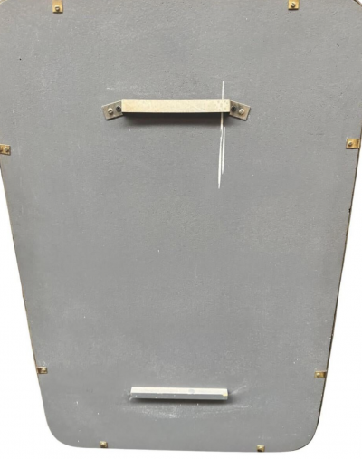 Mid Century Bronze Mirror by Angelo Brotto signed 1950s