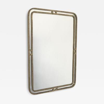 Mid Century Bronze Mirror by Angelo Brotto signed 1950s