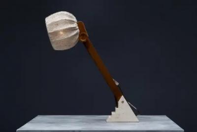 Mid Century Brutalist Table Lamps France 1960s