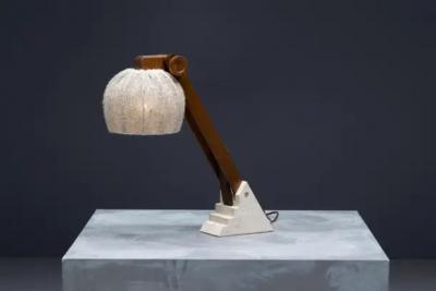Mid Century Brutalist Table Lamps France 1960s