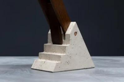 Mid Century Brutalist Table Lamps France 1960s
