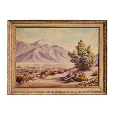 Mid Century California Desert Painting