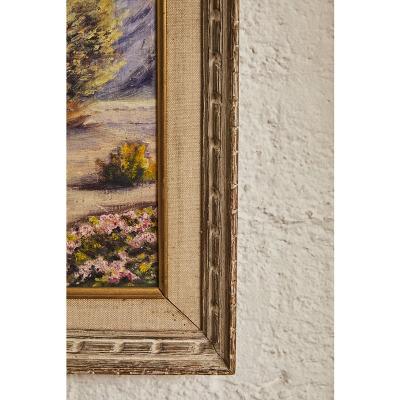 Mid Century California Desert Painting