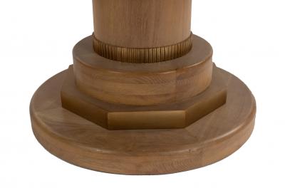 Mid Century Cerused Oak Octagonal Center Table