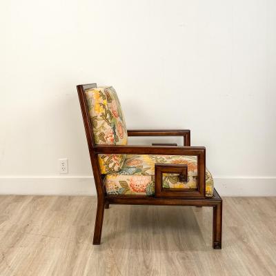 Mid Century Chinese Style Armchair America