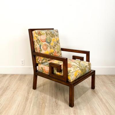 Mid Century Chinese Style Armchair America