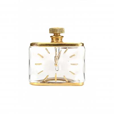 Mid Century Clock Design Perfume Bottle