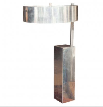 Mid Century Constructivist Style Table Lamp in the Manner of Kurt Versen
