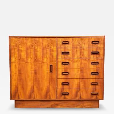 Mid Century Danish Modern Large Scale Cabinet Chest or Credenza in Teak