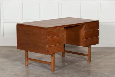 Mid Century Danish Oak Desk