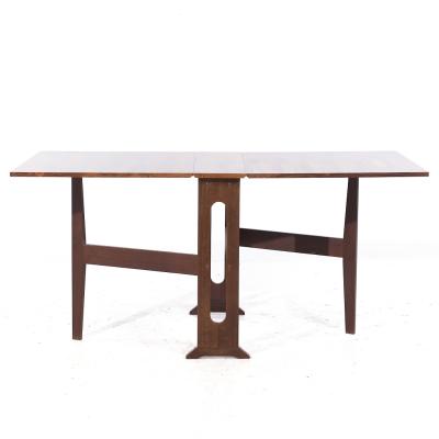 Mid Century Danish Rosewood Gate Leg Dining Table