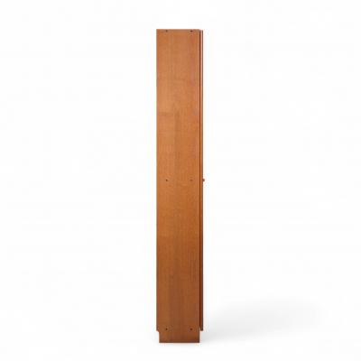 Mid Century Danish Teak Glass Door Display Cabinet