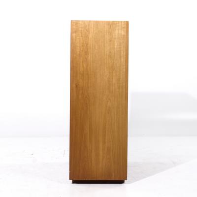 Mid Century Danish Teak Plinth Base Armoire