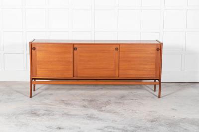 Mid Century Danish Teak Tambour Sideboard