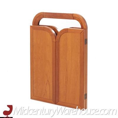 Mid Century Danish Teak Vanity Mirror