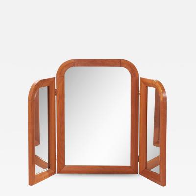 Mid Century Danish Teak Vanity Mirror