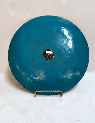 Mid Century Enamel on Copper Charger
