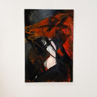 Mid Century Figurative of a Horse American