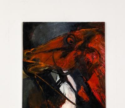 Mid Century Figurative of a Horse American