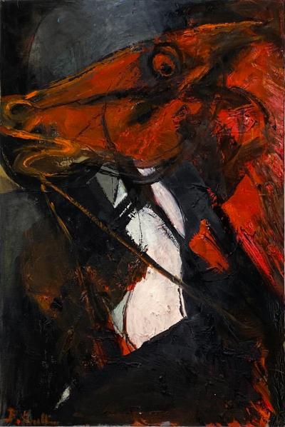 Mid Century Figurative of a Horse American