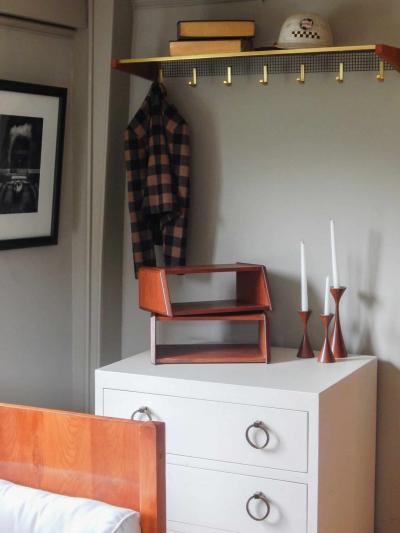 Mid Century Floating Nightstands