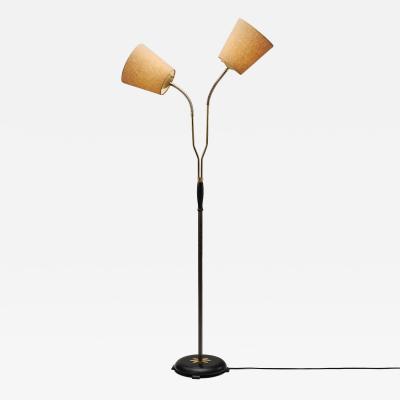 Mid Century Floor Lamp with Adjustable Light Points Europe 1940s
