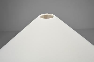 Mid Century Floor Lamp with Brass Details Europe 1950s