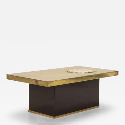 Mid Century French Brass Table by Fernand Bresse