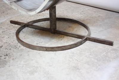 Mid Century French Lucite and Steel Chaise Longue Prototype