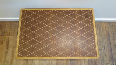 Mid Century French Marquetry Cocktail Table