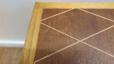 Mid Century French Marquetry Cocktail Table