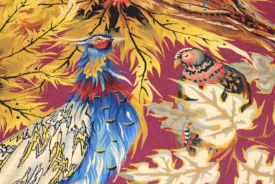 Mid Century French Tapestry 4 11 x 7 4 