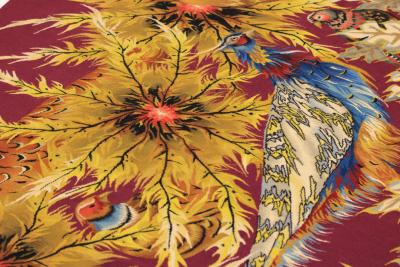 Mid Century French Tapestry 4 11 x 7 4 