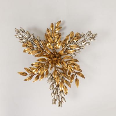 Mid Century German Ceiling Light or Wall Sconce Appliqu by Hans K gl