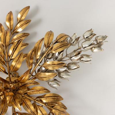 Mid Century German Ceiling Light or Wall Sconce Appliqu by Hans K gl