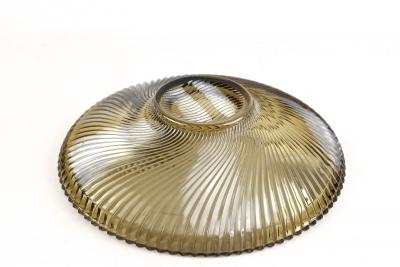 Mid Century Glass Bowl 20th Century Modern France ca 1960