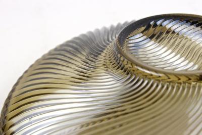 Mid Century Glass Bowl 20th Century Modern France ca 1960