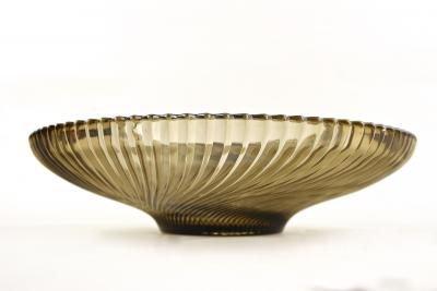 Mid Century Glass Bowl 20th Century Modern France ca 1960