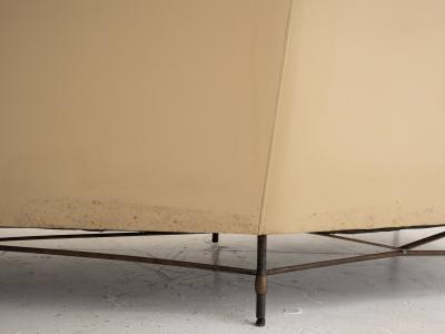 Mid Century Gothic Style French Chaise Sofa