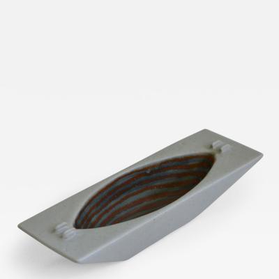 Mid Century Hand Thrown Ceramic Bowl or Tray