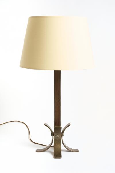 Mid Century Iron Table Lamp